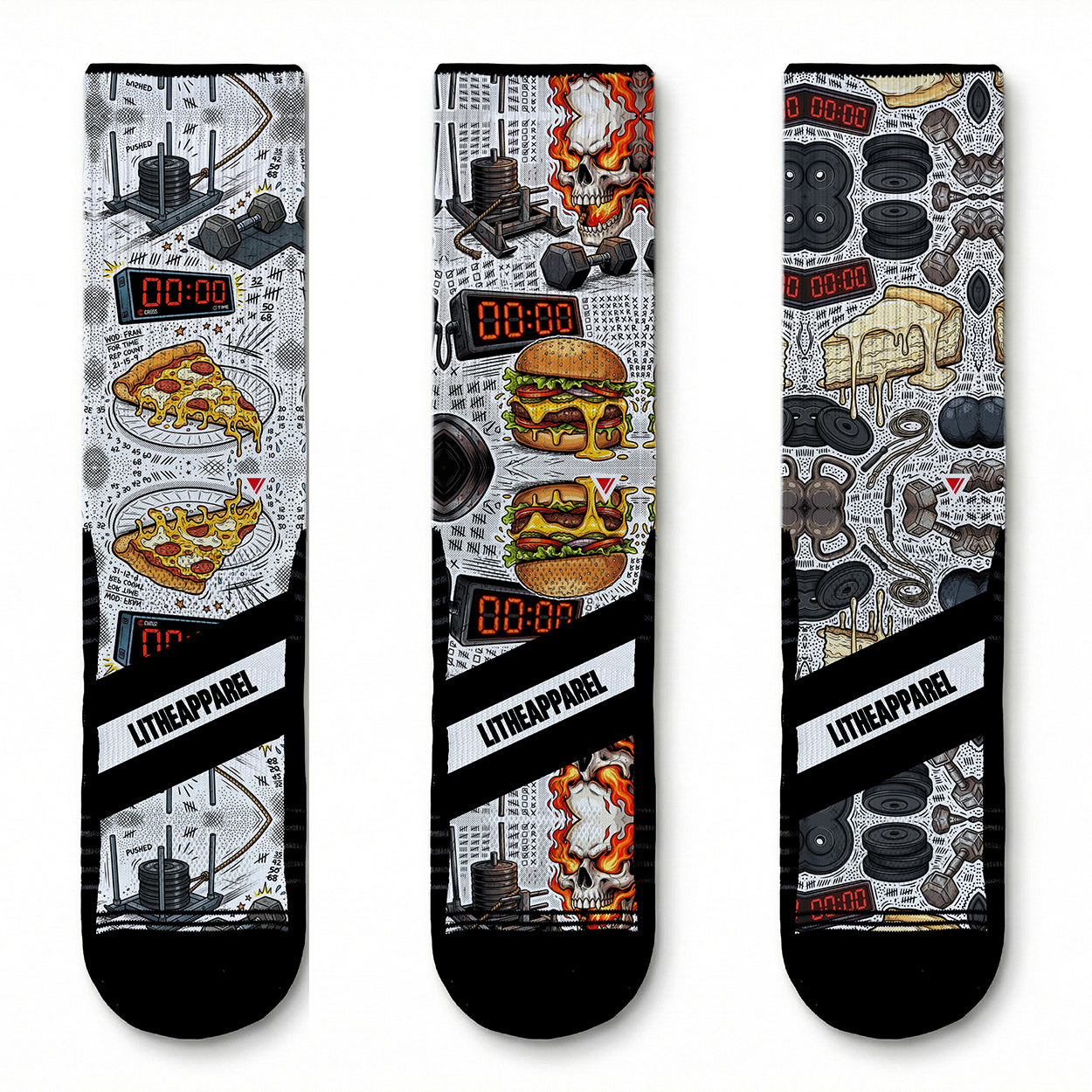 POST WOD | RX SOCKS | VARIOUS DESIGNS