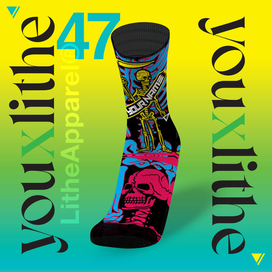 YOU X LITHE | CUSTOM SOCKS | THE DEATH