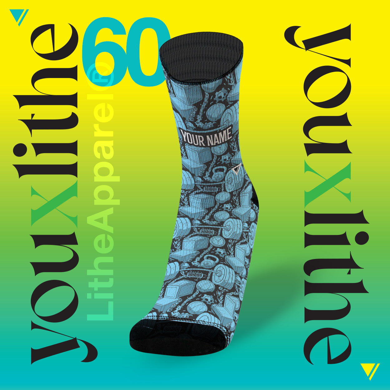 YOU X LITHE | CALCETINES PERSONALIZADOS | dark michael