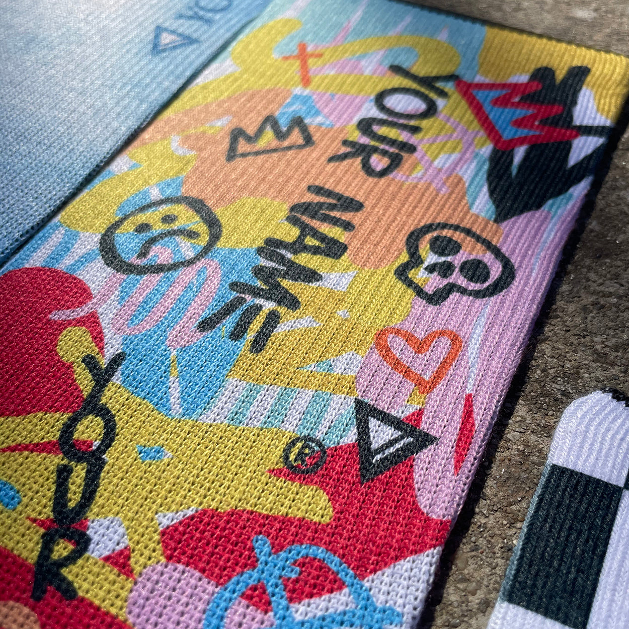 YOU X LITHE | CUSTOM SOCKS | JEAN MICHAEL