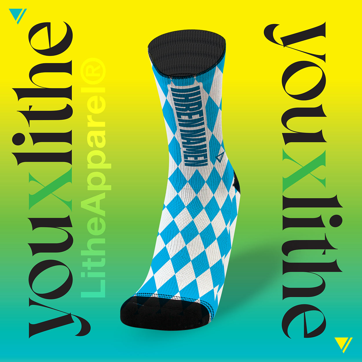 YOU X LITHE | CALCETINES PERSONALIZADOS | BAVIERA