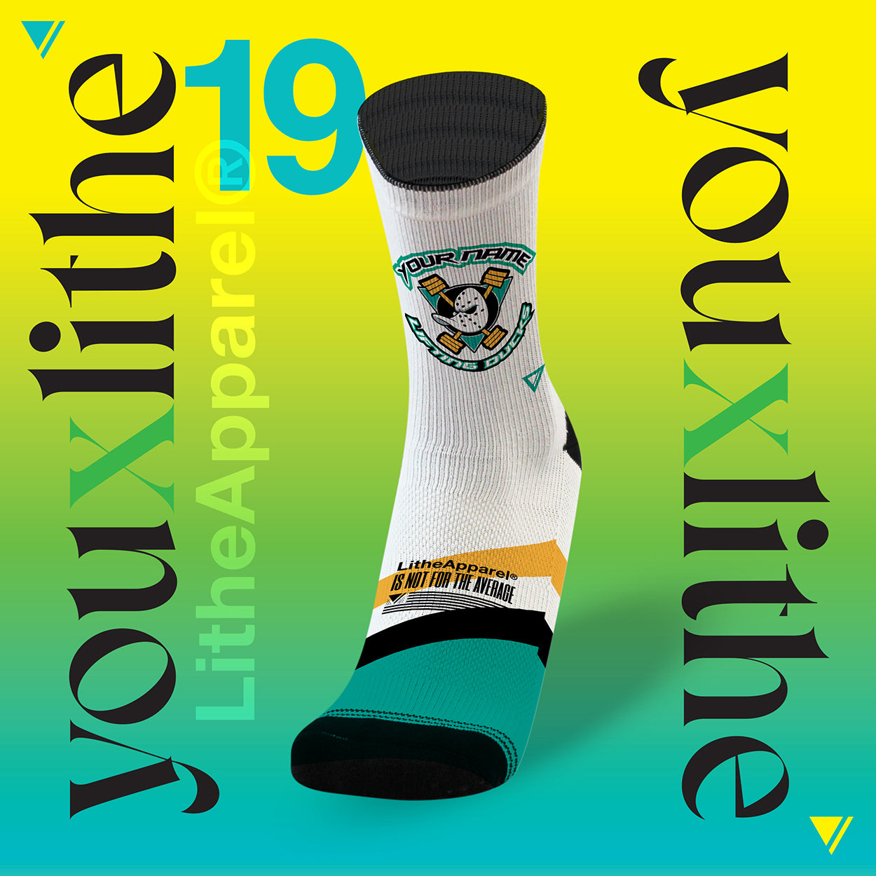 YOU X LITHE | CALCETINES PERSONALIZADOS | +30 diseños a elegir