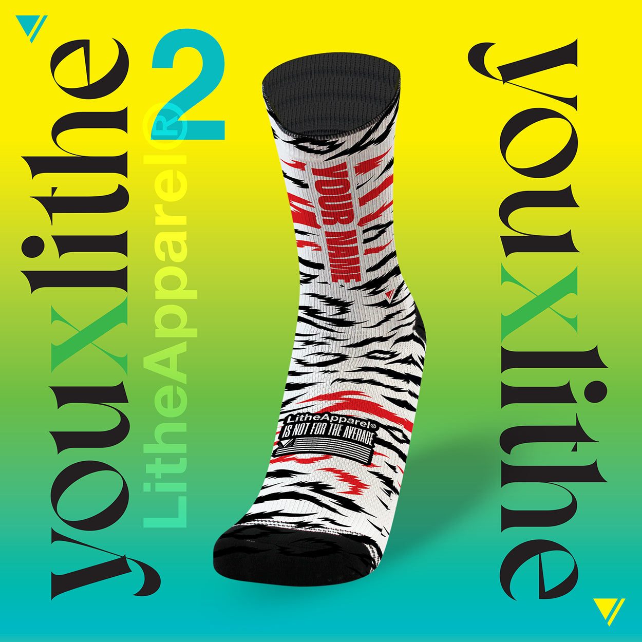 YOU X LITHE | CALCETINES PERSONALIZADOS | +30 diseños a elegir