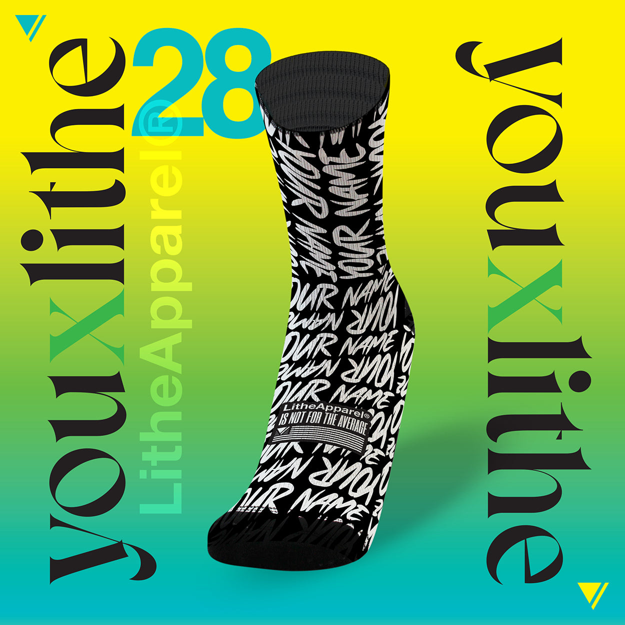 YOU X LITHE | CALCETINES PERSONALIZADOS | +30 diseños a elegir