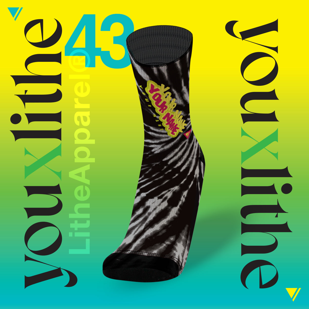 YOU X LITHE | CALCETINES PERSONALIZADOS | +30 diseños a elegir