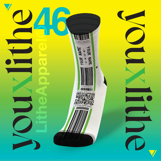 YOU X LITHE | CUSTOMIZED SOCKS | AIR TRAVEL