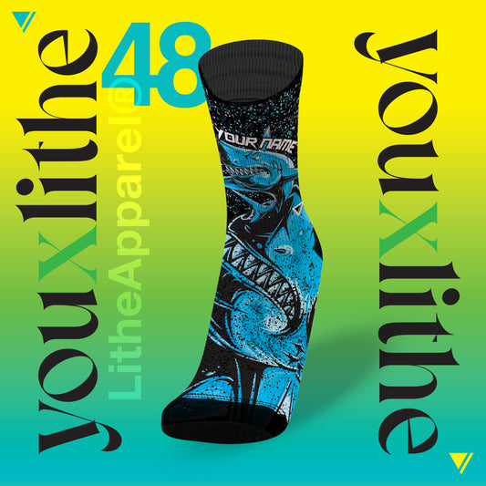 YOU X LITHE | CUSTOMIZED SOCKS | SHARK