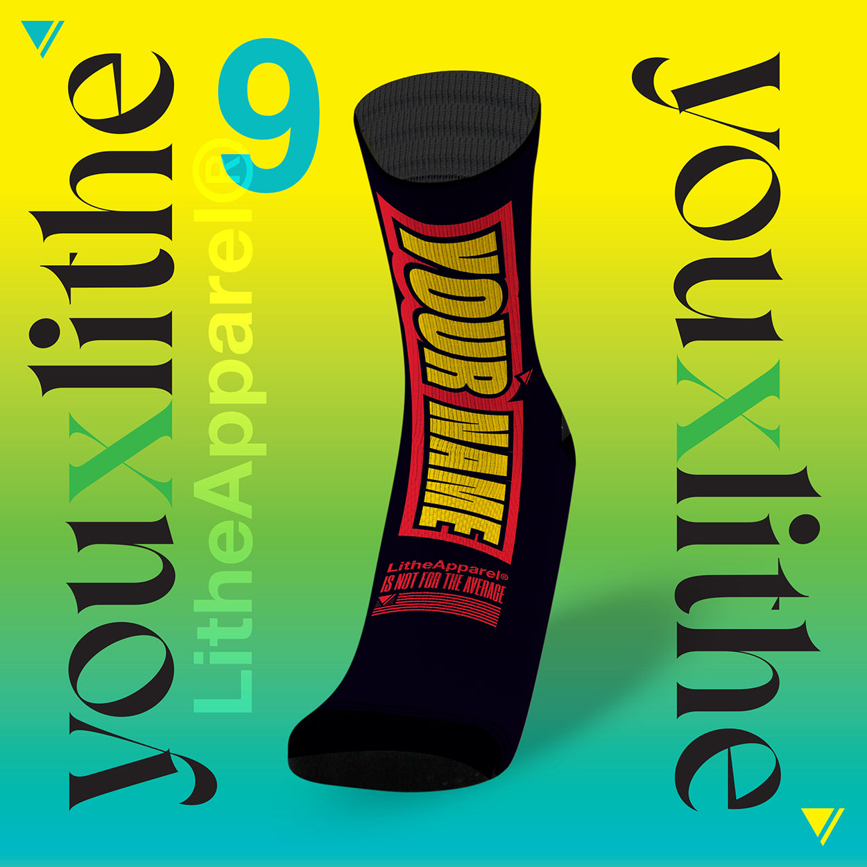 YOU X LITHE | CALCETINES PERSONALIZADOS | +30 diseños a elegir