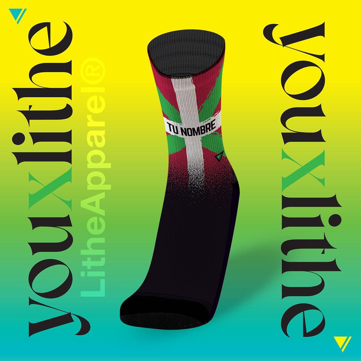 YOU X LITHE | CALCETINES PERSONALIZADOS | EUSKADI