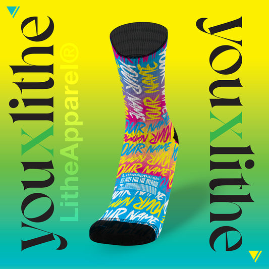 YOU X LITHE | CUSTOM SOCKS | LIMITED EDITION SUMMER 22 V2