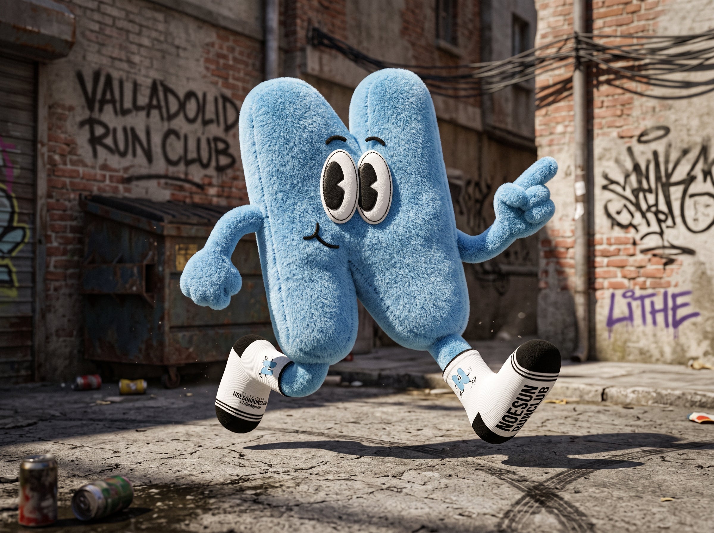 NO ES UN RUN CLUB ·VALLADOLID · CALCETINES OFICIALES
