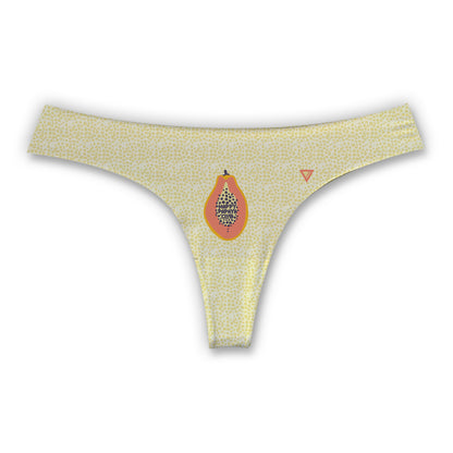 HAPPY PAPAYA [WOMENS SEAMLESS THONG]