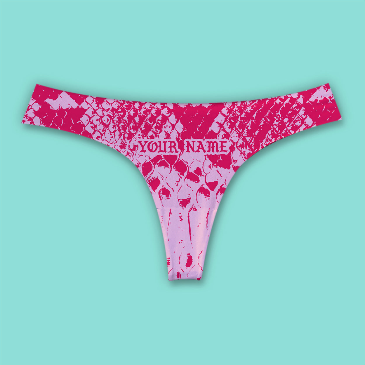 YOU X LITHE | TANGA SIN COSTURAS | PERSONALIZADO