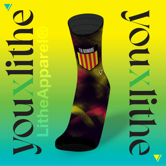 YOU X LITHE | CALCETINES PERSONALIZADOS | CATALUNYA
