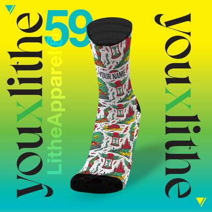 YOU X LITHE | CALCETINES PERSONALIZADOS | dark michael