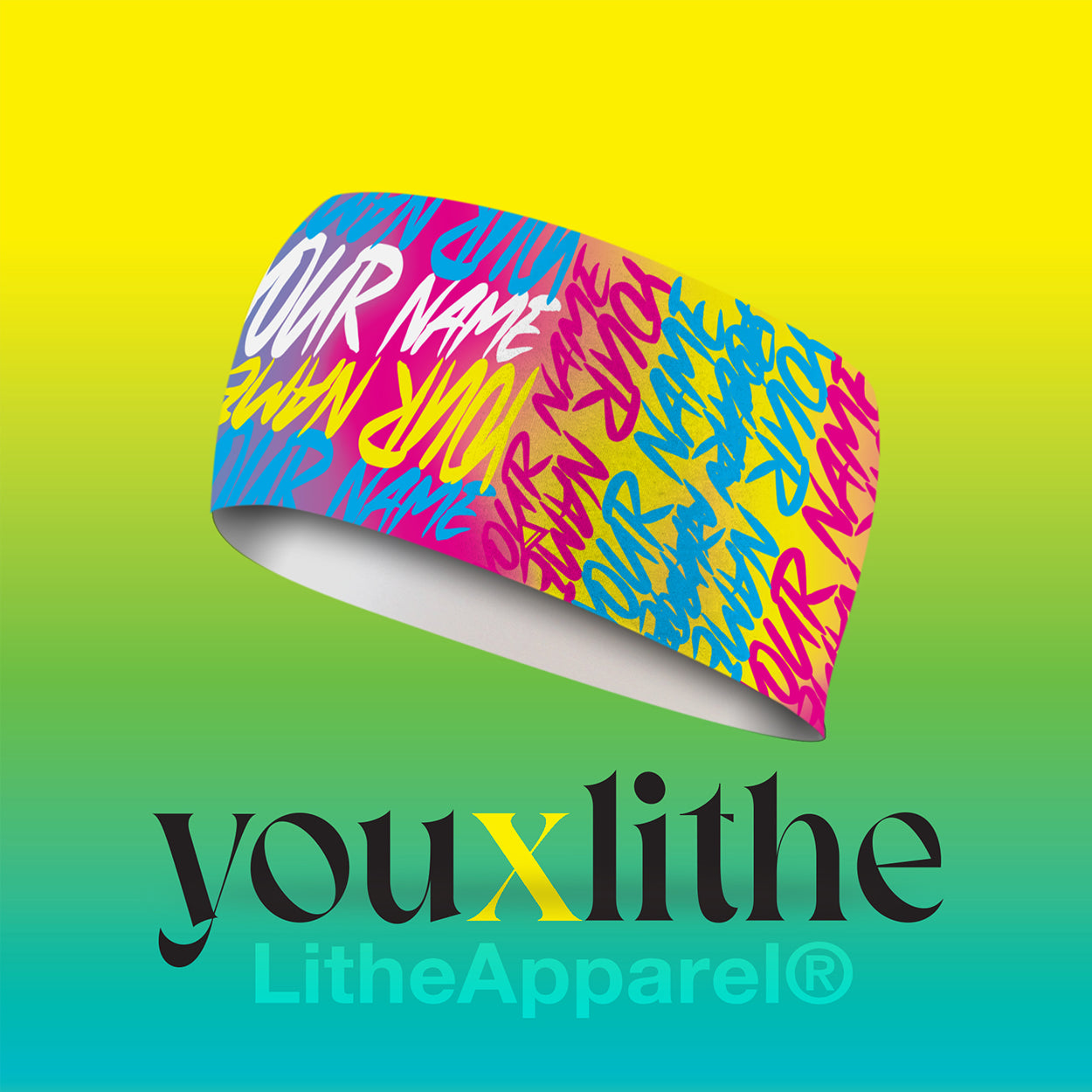 YOU X LITHE | HEADBAND PERSONALIZADA