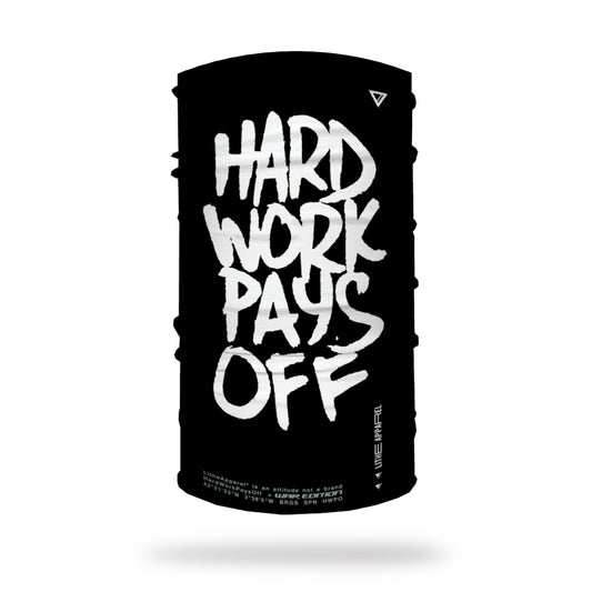 HARD WORK PAYS OFF 21 BLACK · MULTIUSE TUBE