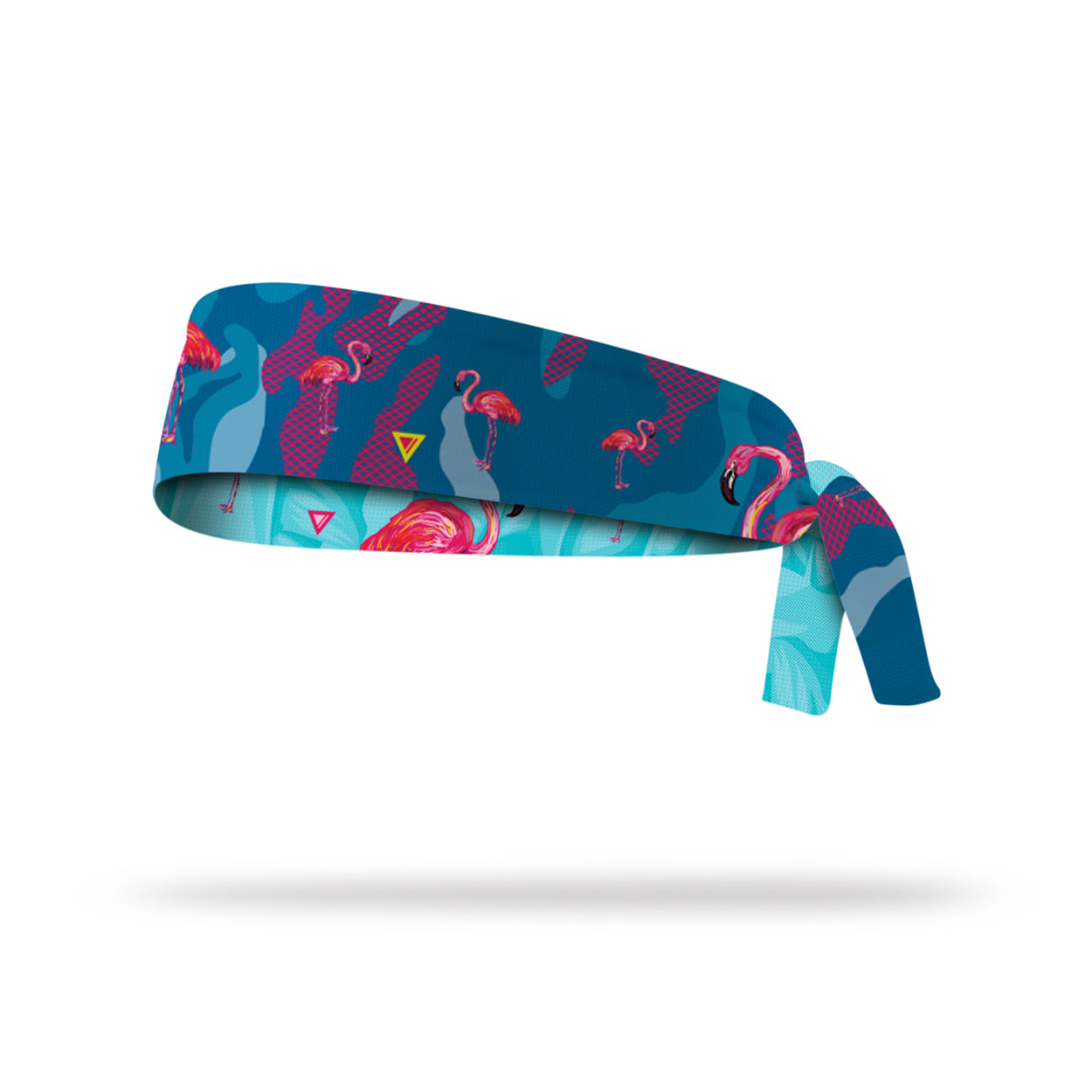 FLAMINGO · TIE HEADBAND [REVERSIBLE]