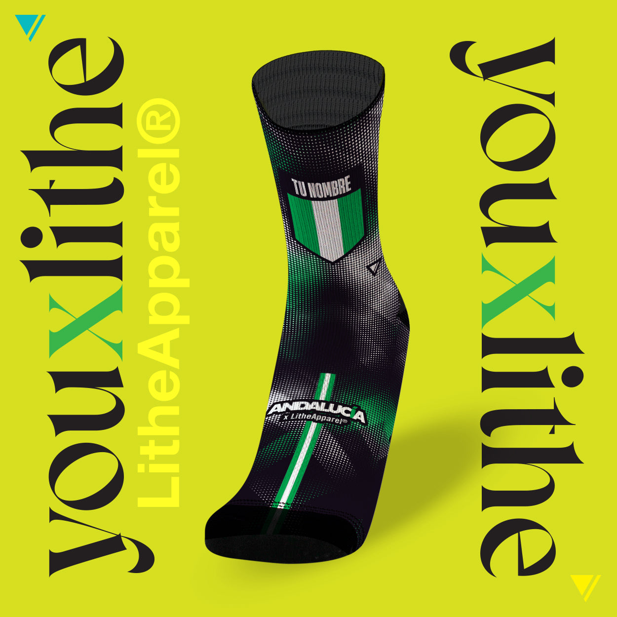 YOU X LITHE | CUSTOM SOCKS | ANDALUCIA