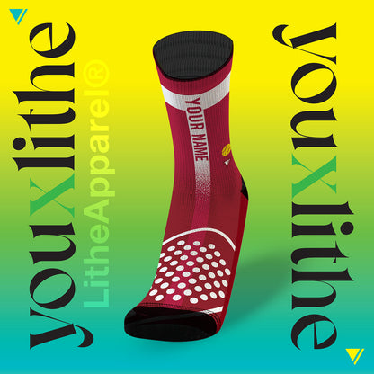 YOU X LITHE | PERSONALIZED PADEL SOCKS | 4 PACK