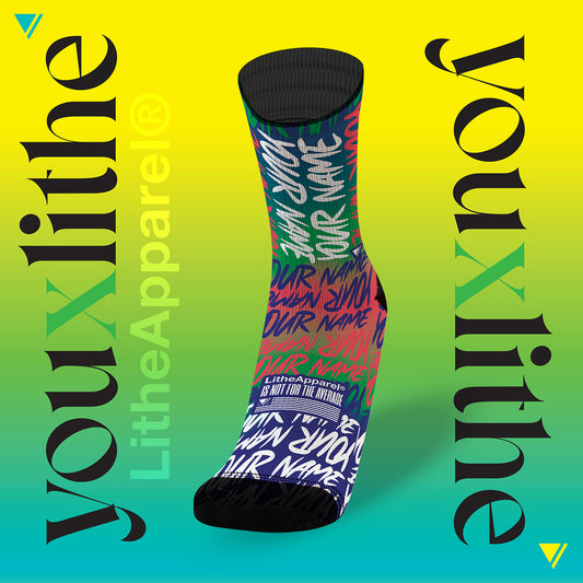 YOU X LITHE | CUSTOMIZED SOCKS | LIMITED EDITION SUMMER 22